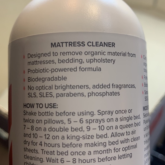 Mattress cleaner spray - Picture 4 of 5